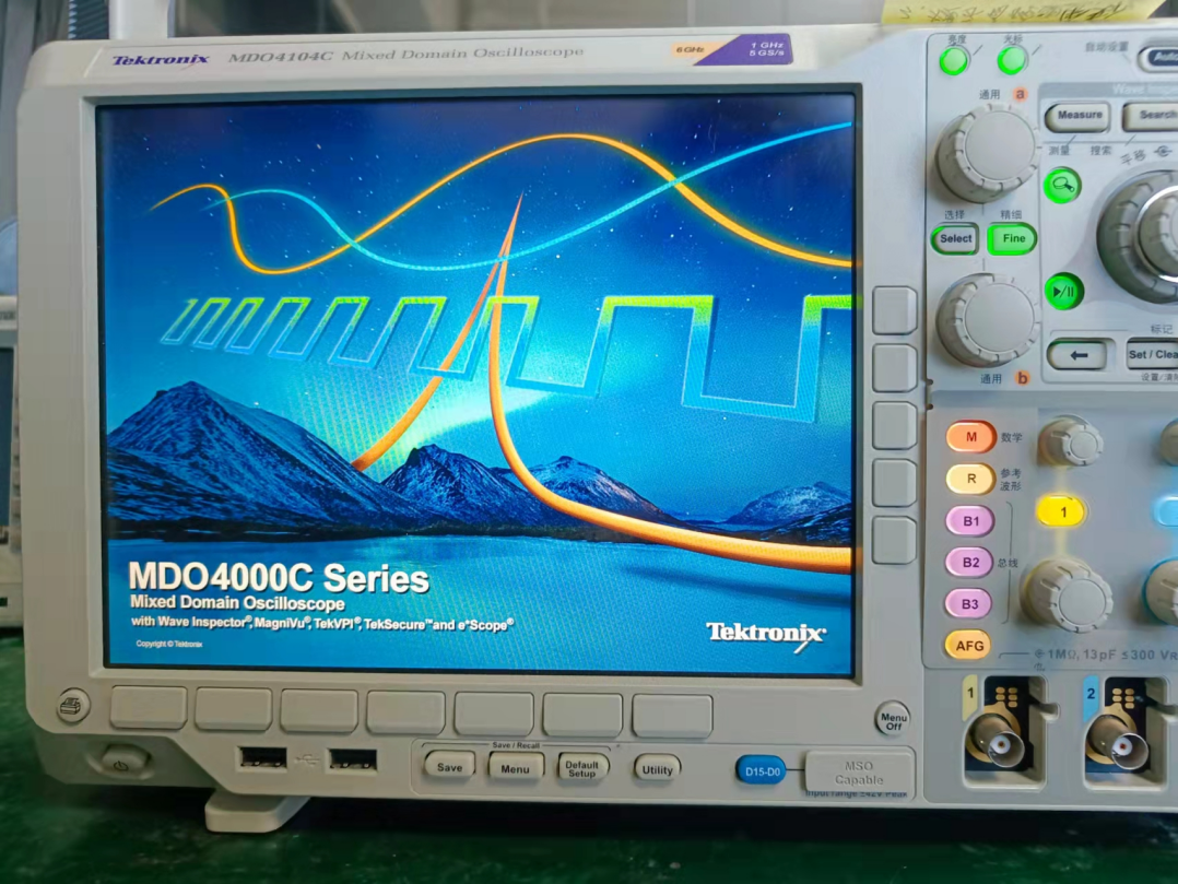 混合域示波器MDO4104C維修案例